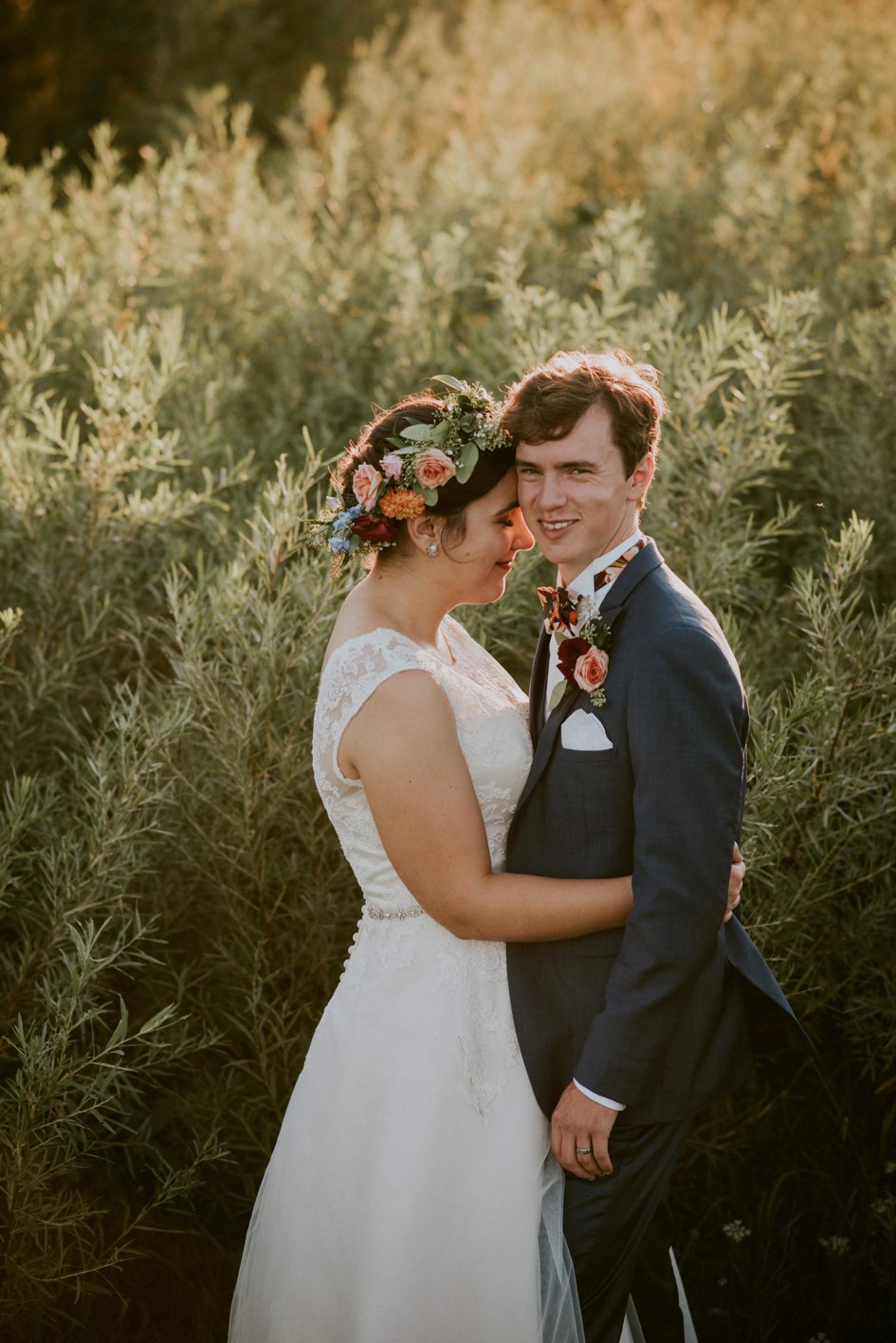 Emily + Tim: Rose Hued Wedding at Lake Geneva