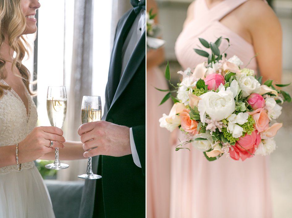 Blush and Gold Wedding at the Milwaukee Art Museum | Wisconsin Bride