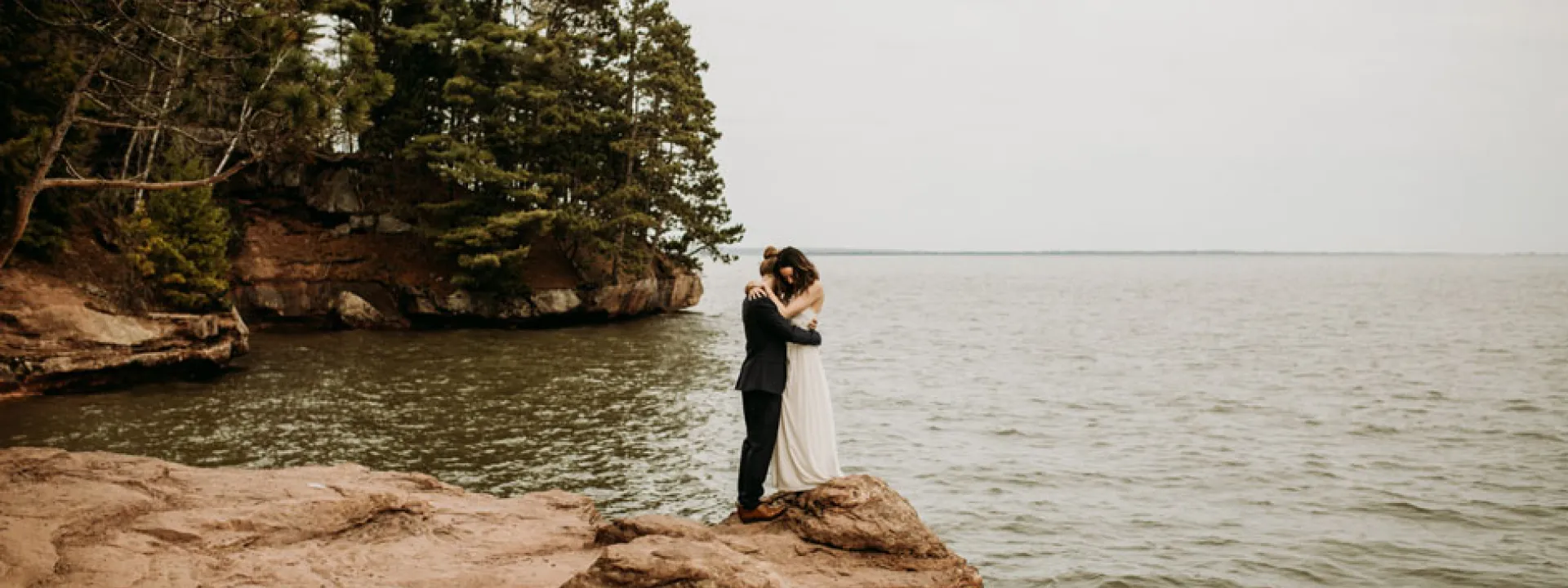 A couple forgoes a traditional wedding in favor of a romp through the woods, leading to some stunning shots