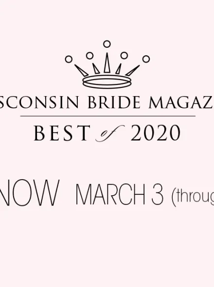 Wisconsin Bride Magazine Best of 2020